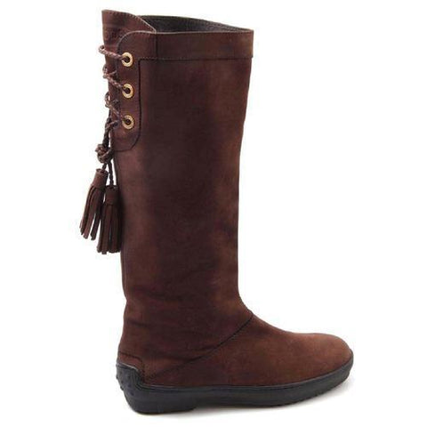 Brown 36.5 EUR - 6.5 US (244mm) Tods ladies short boot XXW0CD0A930CSOS800
