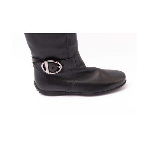 Black 36.5 EUR - 6.5 US (244mm) Tods ladies high boot XXW0GK04960AQLB999