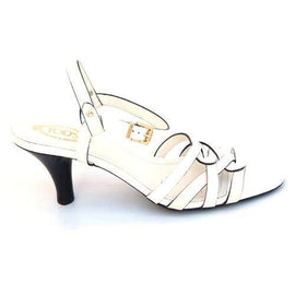 White 36 EUR - 6 US (241mm) Tods ladies sandal XXW0ME0A070297B001