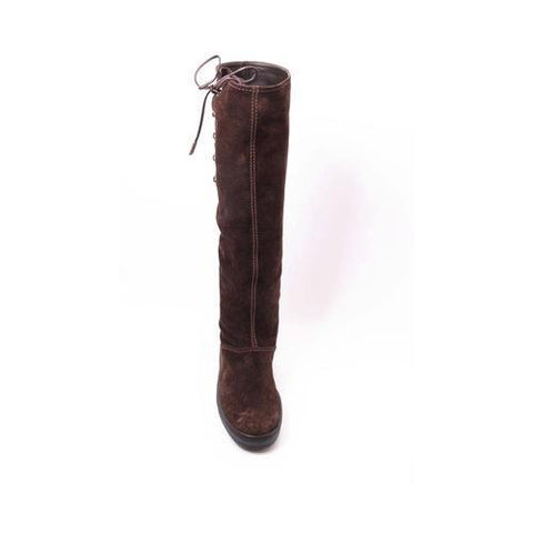 Brown 36 EUR - 6 US (241mm) Tods ladies high boot XXW0CD0808012J0971