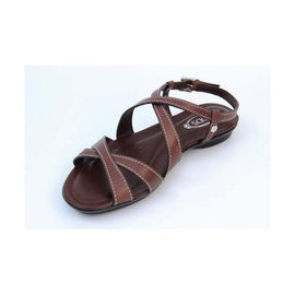 Brown 36.5 EUR - 6.5 US (244mm) Tods ladies flat sandal XXW0KU07520BHWS602