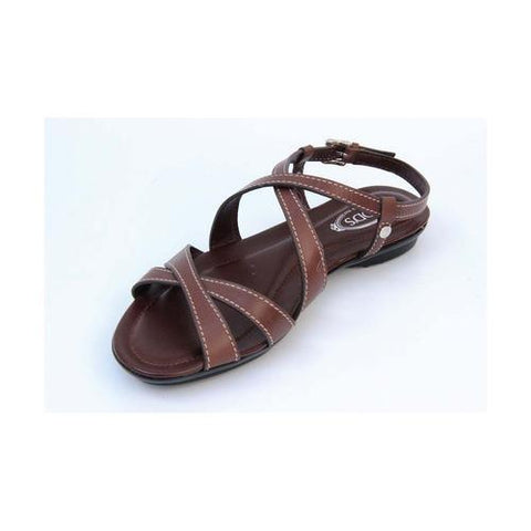 Brown 36.5 EUR - 6.5 US (244mm) Tods ladies flat sandal XXW0KU07520BHWS602