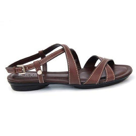 Brown 36.5 EUR - 6.5 US (244mm) Tods ladies flat sandal XXW0KU07520BHWS602