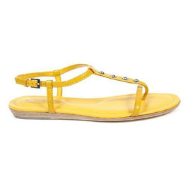 Yellow 36 EUR - 6 US (241mm) Tods ladies flat sandal XXW0II05650ATSG211
