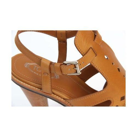 Camel 39.5 EUR - 8.5 US (263mm) Tods ladies sandal XXW0NW0C360D90S405