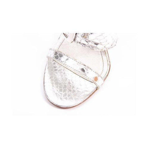 Silver 36.5 EUR - 6.5 US (244mm) Tods ladies sandal XXW0HQ03810AQOB200