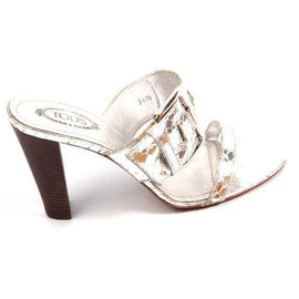 Silver 36.5 EUR - 6.5 US (244mm) Tods ladies sandal XXW0HQ03810AQOB200
