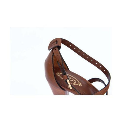 Brown 41 EUR - 9.5 US (273mm) Tods ladies sandal XXW0MJ0A280BR0S600