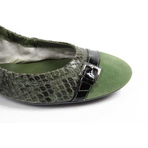Green 36.5 EUR - 6.5 US (244mm) Tods ladies ballerina XXW0HI040703JO3399