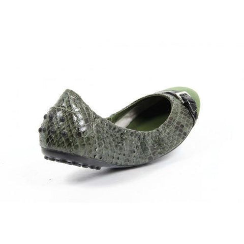 Green 36.5 EUR - 6.5 US (244mm) Tods ladies ballerina XXW0HI040703JO3399