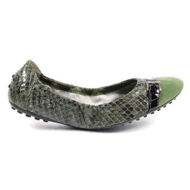 Green 36.5 EUR - 6.5 US (244mm) Tods ladies ballerina XXW0HI040703JO3399