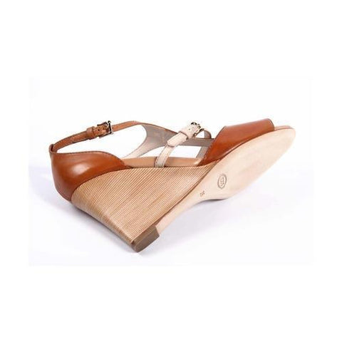 Brown 38.5 EUR - 7.5 US (257mm) Tods ladies sandal XXW0RD0G8201G9191U