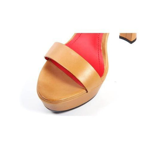 Camel 41 EUR - 9.5 US (273mm) Tods ladies sandal XXW0QW0G440D90S405