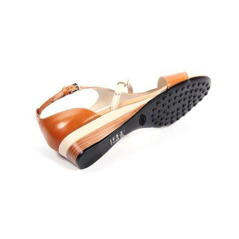 Brown 40 EUR - 9 US (267mm) Tods ladies sandal XXW0PH0G8201G9191U