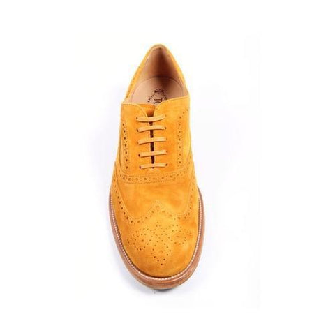 Yellow 45.5 EUR - 12 US Tods mens brogue shoes XXM0QM0G370RE0G812