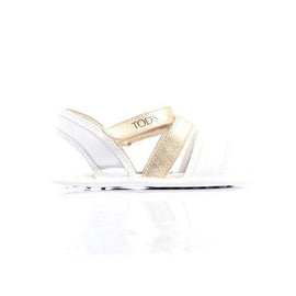 White 18 EUR - 3 US Tods girl sandals UXB0NV0C2001Y10352