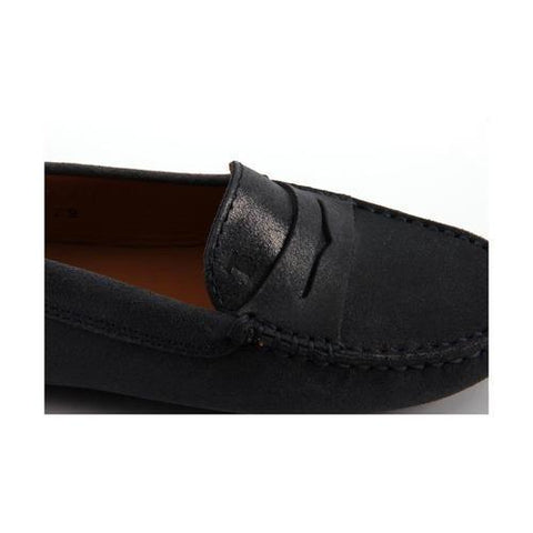 Dark Grey 29 EUR - 11 US Tods kids mocassin UXC00G00640ELOB604