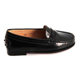 Black 28 EUR - 10½ US Tods kids mocassin UXC0HG00640CBMB999