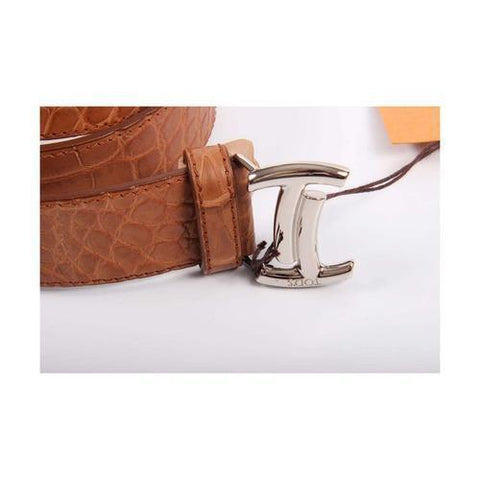 Brown 90c Tods womens belt WCPF10100O50S010