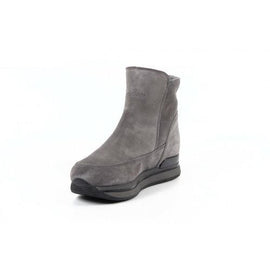 Grey 37.5 EUR - 7.5 US Hogan Womens Short Boot HXW2410S17098CB800