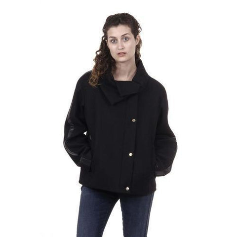 Black 46 EUR - 12 US Hogan Womens Jacket HXW03310060HAPB999