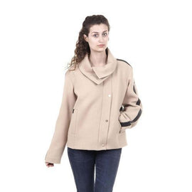 Beige 44 EUR - 10 US Hogan Womens Jacket KJW03310060HAPC813