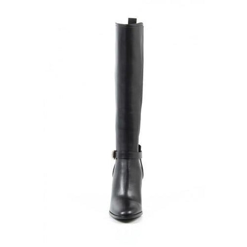 Black 41 EUR - 11 US Ralph Lauren Womens High Boot MELA SPORT CALF BLACK