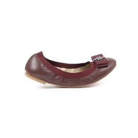 Dark Red 37 EUR - 7 US Tory Burch Womens Ballerina 31158535 BORSCHT 936