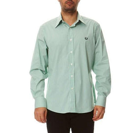 Green L Fred Perry Mens Shirt 30212889 0031