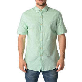 Green M Fred Perry Mens Shirt 30202471 7054