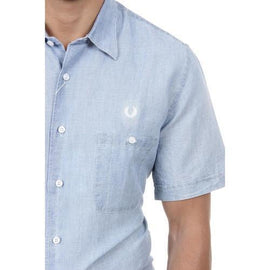 Light Blue L Fred Perry Mens Shirt 30202225 0031