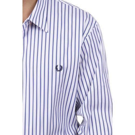 Striped XXL Fred Perry Mens Shirt 30212625 0033