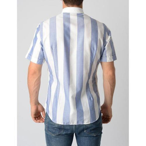 Striped S Fred Perry Mens Shirt 30212788 0032