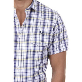 Checked S Fred Perry Mens Shirt 30212794 0033