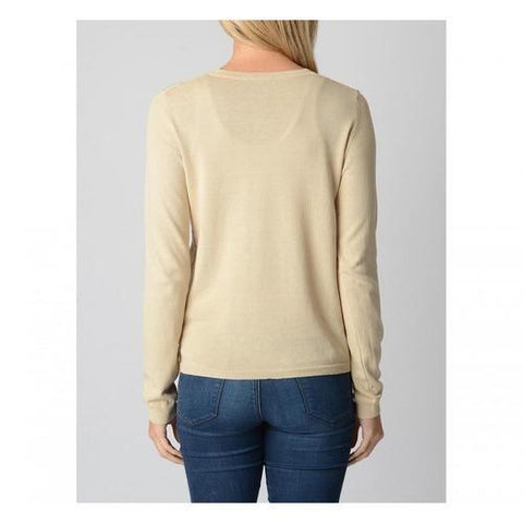 Beige M Fred Perry Womens Cardigan 31432025 7071