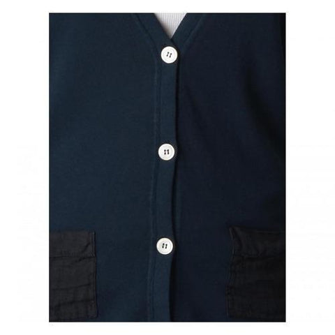 Dark Blue XXL Fred Perry Womens Cardigan 31432026 9608