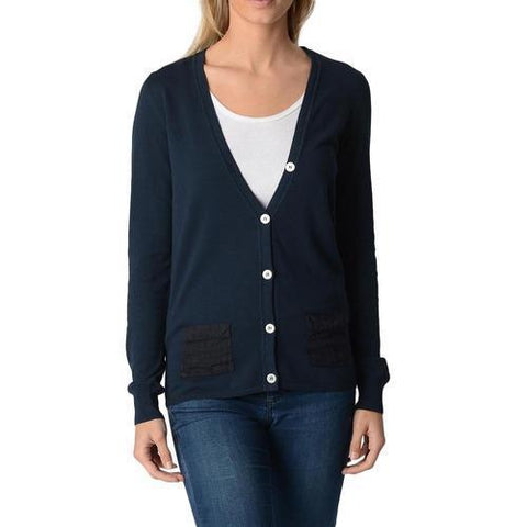 Dark Blue XXL Fred Perry Womens Cardigan 31432026 9608