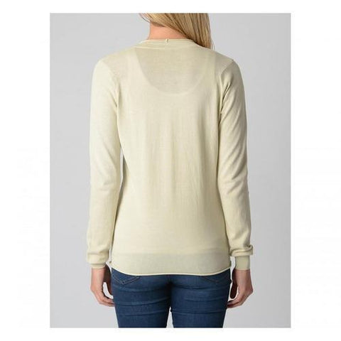 Beige L Fred Perry Womens Cardigan 31432006 7001