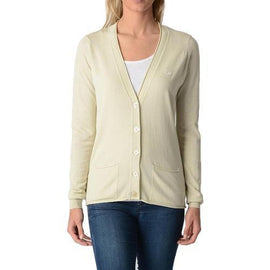 Beige L Fred Perry Womens Cardigan 31432006 7001