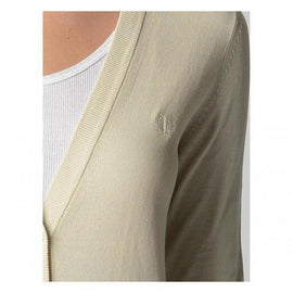 Beige L Fred Perry Womens Cardigan 31432015 7001
