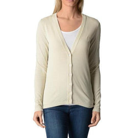 Beige L Fred Perry Womens Cardigan 31432015 7001