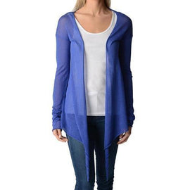 Blue L Fred Perry Womens Cardigan 31420019 0265
