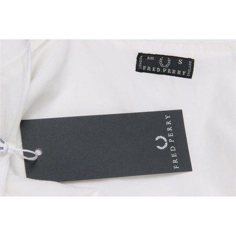 White S Fred Perry Womens Jacket 31722037 3400