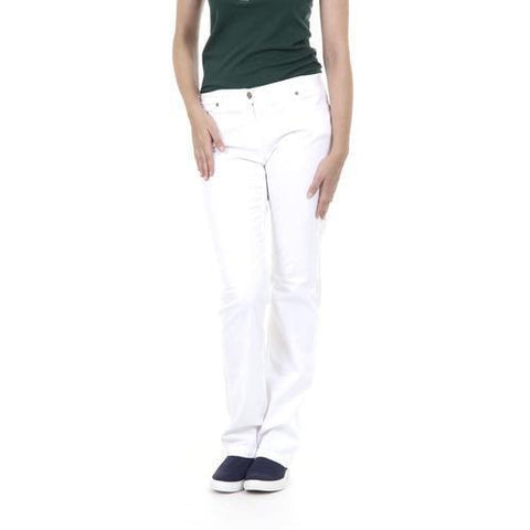 White 48 EUR - 12 US Fred Perry Womens Trousers 31502574 9100