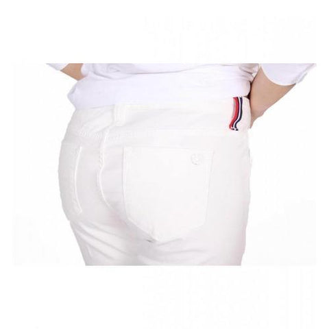 White 32 US - 42 EUR Fred Perry Womens Trousers 31502625 3400