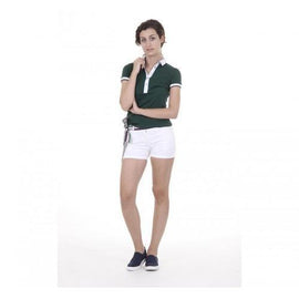 White 40 EUR - 4 US Fred Perry Womens Shorts 31502516 9100