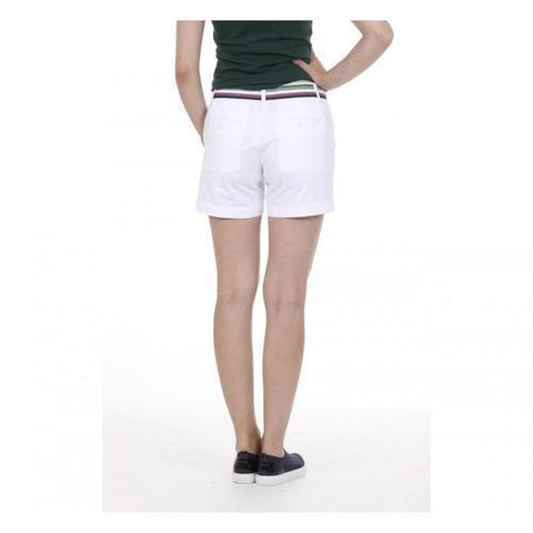 White 42 EUR - 6 US Fred Perry Womens Shorts 31502529 9100