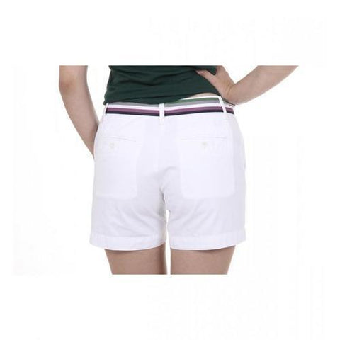 White 42 EUR - 6 US Fred Perry Womens Shorts 31502529 9100
