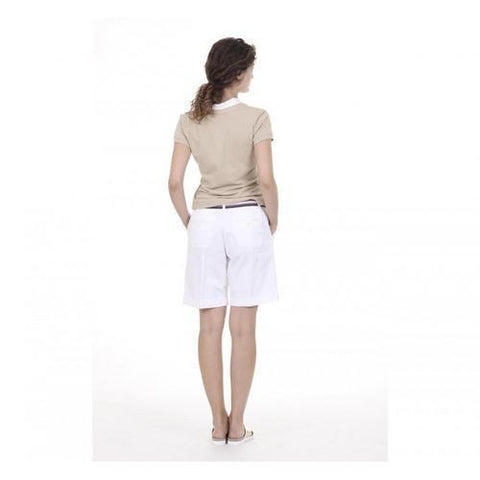 White 46 EUR - 10 US Fred Perry Womens Shorts 31502530 9100