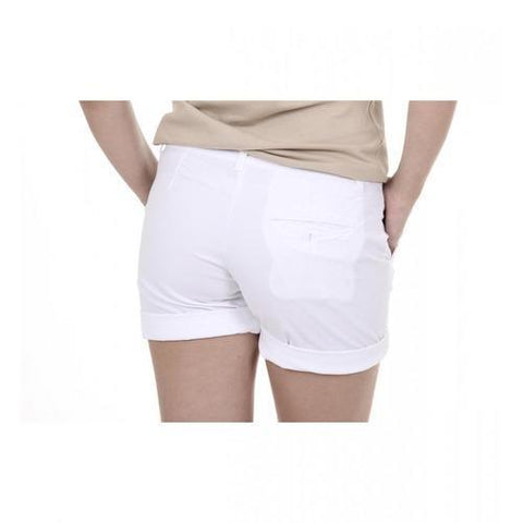 White 44 EUR - 8 US Fred Perry Womens Shorts 31502612 9100